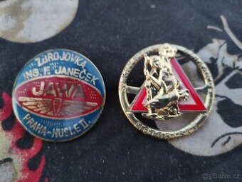 Znak Janeček a Svatý Kryštof