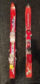 První dětské sjezdové lyže délka 85 cm a 90 cm - pro 4 leté