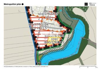 Prodej stavebního pozemku 13 237 m², Praha - Hájek u Uhříněv