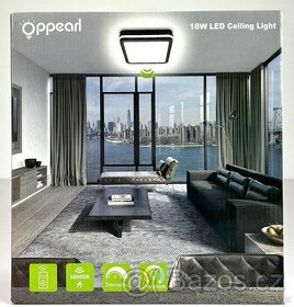 LED stropní svítidlo s pohybovým senzorem 18W 1800LM OPPEARL