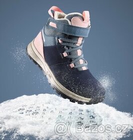 Dětské dívčí zimní boty obuv - 1