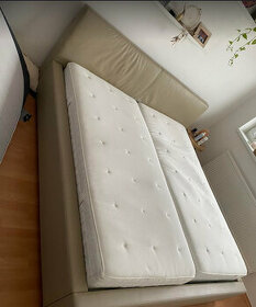 Manželská postel / dvojlůžko s matrací Ikea Hyllestad - 1