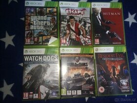 XBox 360 hry + Kinect hry
