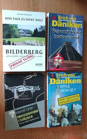 Bilderberg; Mimozemské civilizace; Vzpomínky na budoucnost