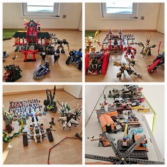 Velká sbírka Lego Ninjago 2011-2014(+Lego City)