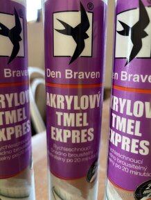 Akrylový tmel expres bílý