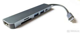 USB-C adaptér 6 in 1 - 1