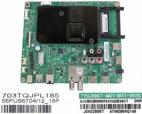LCD LED modul základní deska Philips 55/65/75PUS6xxx