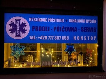 Kyslíkové přístroje - oxygenerátory - rozvoz po celé ČR