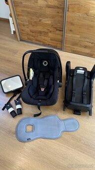 Autosedačka vajíčko Bugaboo Turtle Air by Nuna | BLACK