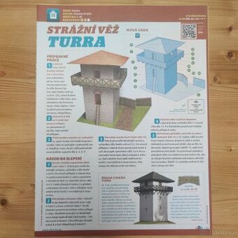 Římská strážní věž Turra a lesní stroj Forwarder z ABC
