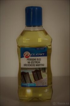 Přírodní olej na dřevěný zahradní nábytek - 500 ml