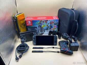 Nintendo Switch – Skvělý stav, včetně příslušenství