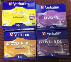DVD a CD media + Interní mechaniky