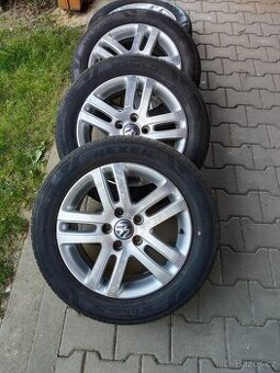 Pěkná sada origo alu kol 5x112 r16