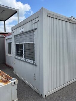 Kancelářský kontejner 6x3m / kuchyňka + WC + sprcha
