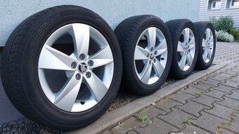 Alu kola originál Škoda Fabia III, Rapid 5x100 R15