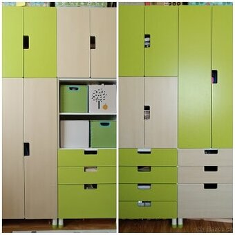 Skříně do dětského pokoje Ikea Stuva