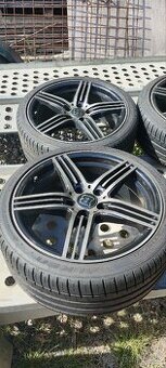 Kola R18 5x112 ET33 letní 225/40(7mm) + 245/35(5mm)