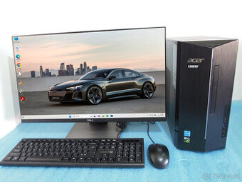 Herní Acer Aspire Intel i3-12100 1TB SSD GTX 1650 16GB Wifi