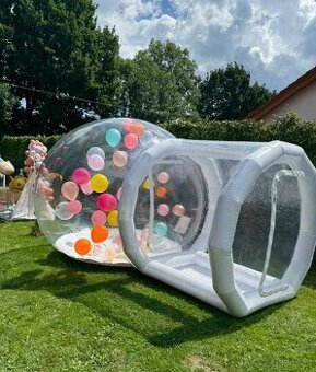 Pronájem Bubble House – nafukovací bublina na oslavy, svatby