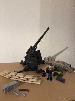 Německé protiletadlové dělo Flak 8,8 cm COBI 3047