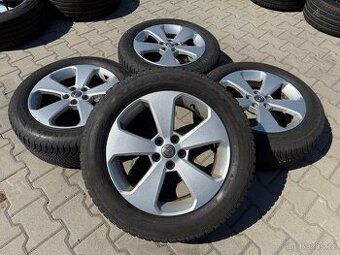 4x al kola 5x115 17 + pneu celoroční 215/60 R17