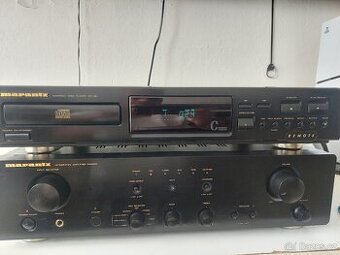 Marantz zesilovač, CD Player, Repro Braun, Sony