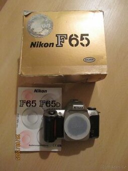 Nikon F-65 AF zrcadlovka kinofilm-orig.balení,návodTOP stav