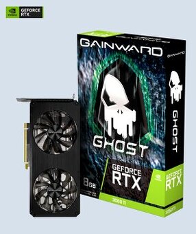 Grafická karta Gainward GeForce RTX™ 3060 Ti Ghost 8GB