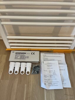 NOVÝ Radiátor elektrický - Koupelnový sušák ručníků - 600 W