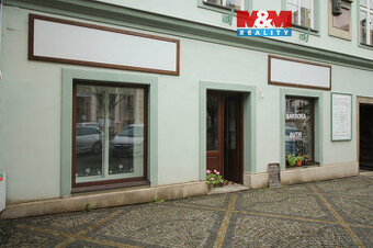Pronájem obchod a služby, 103 m², J. Hradec, ul. Klášterská