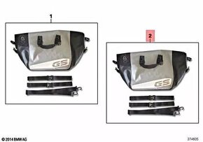 BMW R 1250 GS / 1200 GS Adv orig vnitřní taška do ALU kufru