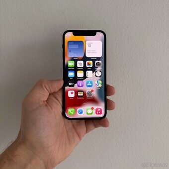APPLE IPHONE 12 MINI 128GB-ČERNÝ,BATERIE 100%