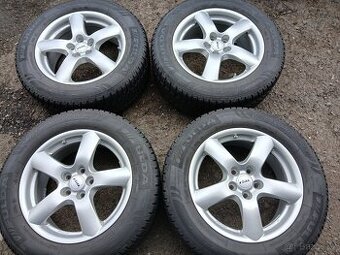 Prodám sadu ALU kol Rial 235/60R17 zimní