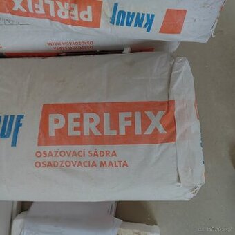 Perlex knauf sádrové lepidlo, 25 pytlů, po 25kg.