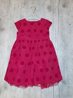 Sváteční šaty Next - nove, vel 92, PC 530 Kč