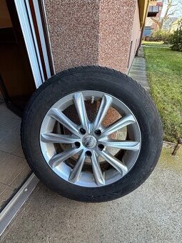 Alu kola 5x112 +zimní pneu 205/60 r16