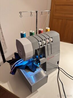 Overlock Singer Heavy Duty HD0405S – po seřízení
