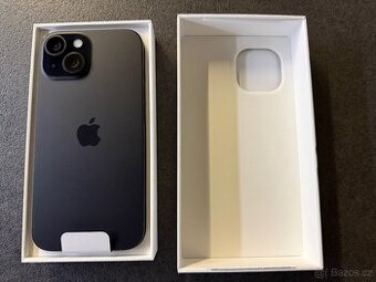 iPhone 15 128 GB, černý, nový