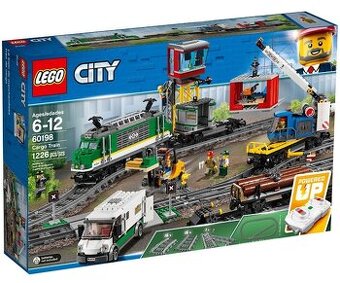LEGO City Trains 60198 Nákladní vlak, 1226 ks, bez krabice