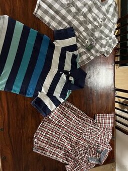 Dětské košile a tričko s límečkem Gap