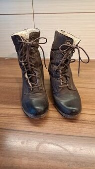 Lasocki,kožené kozačky vel.38