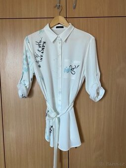 Dámská Halenka s Páskem vel. 44 Top Stav