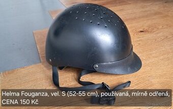 Dětské jezdecké vybavení Fouganza 6 - 8 let (helmy, rajtky,