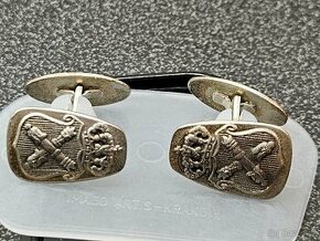 Prodám staré stříbrné manžetové knoflíky