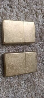 Zippo zapalovač original zlatý  mosaz,úplně nový,cena za kus