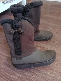 zimní boty, sněhule crocs w7