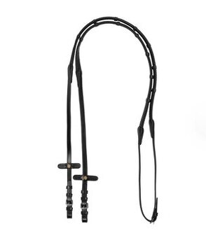 EQUESTRO gumové otěže se zarážkami. top stav, full