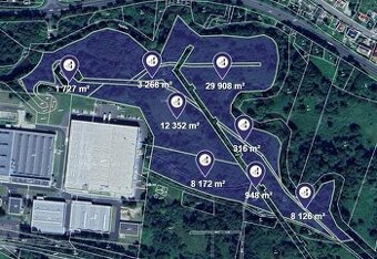 Prodej podílu 1/2 louky 32 409 m², Česká Lípa